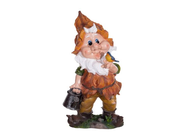 BIRENDY Dekofigur Zwerg Gartenzwerg XXL Gartenwichtel NF14198-1 Groß 55cm Gartenfigur von BIRENDY