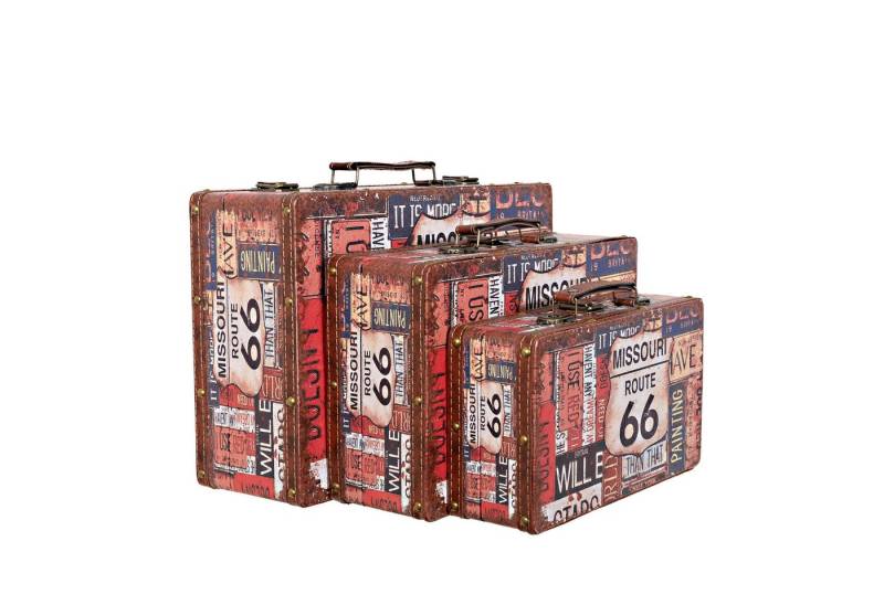 BIRENDY Dekoobjekt Truhe Kiste 1711 Geschenkbox Holztruhe Vintage Look Schatzkiste . von BIRENDY