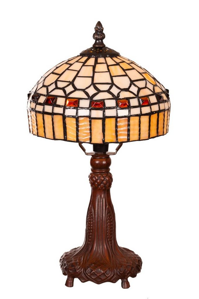 BIRENDY Stehlampe Tischlampe Tiffany Style Moaikmotiv Ti145 Motiv Lampe Dekorationslampe von BIRENDY
