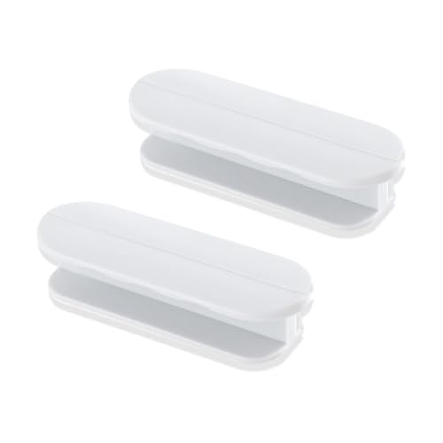 BIRLOZA Selbstklebende Türgriffe 2er Pack, Schrankgriffe Balkontürknöpfe Kunststoff Selbstklebende Möbelgriffe für Fenster Glastüren Schubladen Weiß BIRLOZA Selbstklebende Türgriffe 2er Pack, Schrankgriffe Balkontürknöpfe Kunststoff Selbstklebende Möbelgriffe für Fenster Glastüren Schubladen Weiß von BIRLOZA
