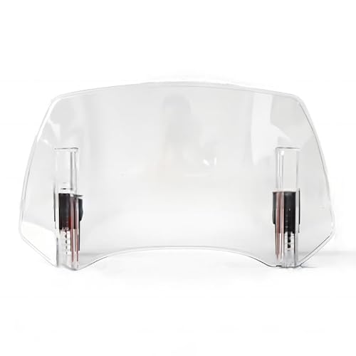 BIRNN Motorrad Windschutzscheibe für BMW F800R 2015-2021 F800GT F800 GT, Motorrad Windabweiser Winddichtes Motorrad Windschild Windschutz Schild Bildschirm Windschutz Deflektor,300mm- Transparent von BIRNN