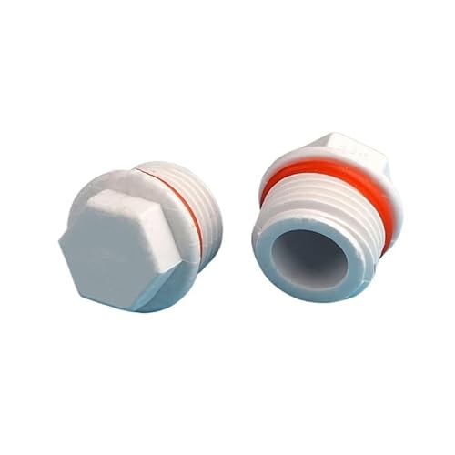 1/2" Inch Male Thread PVC Pipe Screw Fitting Tube End Caps Plumbing Accessories diameter 20MM 1/2" Inch Male Thread PVC Pipe Screw Fitting Tube End Caps Plumbing Accessories diameter 20MM von BIRXPMOS
