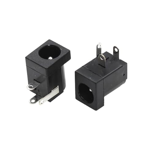 100pcs 5.5x2.1mm DC-005 Black DC Power Jack Socket DC Connectors Supply Barrel-Type Right Angle PCB Terminal 100pcs 5.5x2.1mm DC-005 Black DC Power Jack Socket DC Connectors Supply Barrel-Type Right Angle PCB Terminal von BIRXPMOS