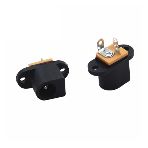 10PCS DC017 DC-017 DC Female Power Socket 5.5mm*2.1mm With Ear Screw Hole 5.5 * 2.1MM DC Socket Adapter Connector Jack 10PCS DC017 DC-017 DC Female Power Socket 5.5mm*2.1mm With Ear Screw Hole 5.5 * 2.1MM DC Socket Adapter Connector Jack von BIRXPMOS