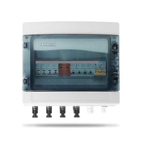 1pc 63A DC MCB Solar photovoltaic PV Combiner Box With Protection 4 input 1 out DC 600V Fuse MCB SPD 12ways 1pc 63A DC MCB Solar photovoltaic PV Combiner Box With Protection 4 input 1 out DC 600V Fuse MCB SPD 12ways von BIRXPMOS