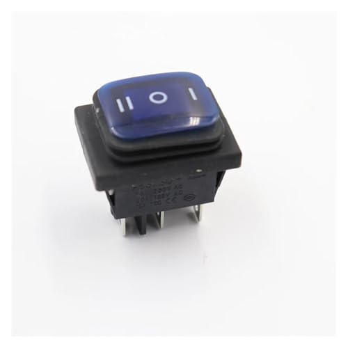 1pcs 6pin LED blue on off KCD4 switch with lights power switch LED 12V von BIRXPMOS