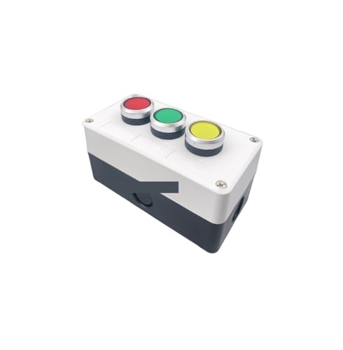 1pcs LA38 button box switch green button controls waterproof industrial control start stop one hole position 1pcs LA38 button box switch green button controls waterproof industrial control start stop one hole position von BIRXPMOS