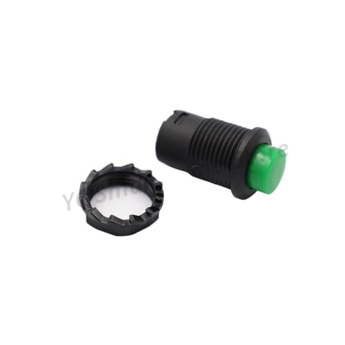 1pcs green Self locking Pushbutton Switches DS228 DS428 12mm OFF- ON Push Button Switch 3A /125VAC 1.5A/250VAC von BIRXPMOS
