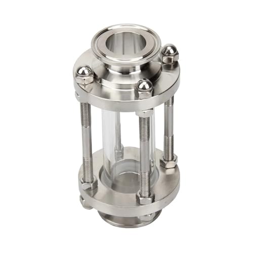 2"51mmTri Clamp Flow Sight Glass Product 304 Stainless Steel Fitting Ferrule OD 64mm 2"51mmTri Clamp Flow Sight Glass Product 304 Stainless Steel Fitting Ferrule OD 64mm von BIRXPMOS