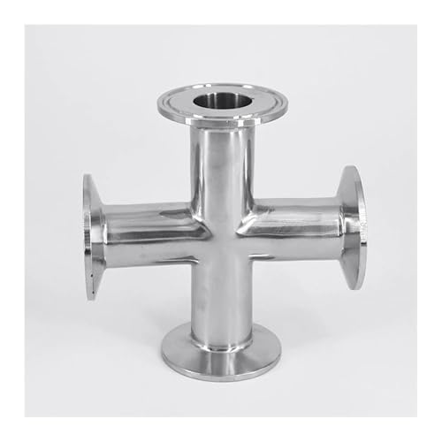 3/4" 19mm Pipe OD x 1.5" Tri Clamp Cross 4 Ways Splitter SUS 304 Stainless Fitting Homebrew Beer Wine 3/4" 19mm Pipe OD x 1.5" Tri Clamp Cross 4 Ways Splitter SUS 304 Stainless Fitting Homebrew Beer Wine von BIRXPMOS
