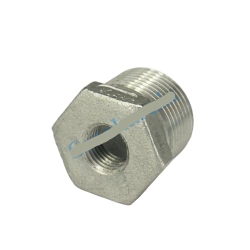 3/4" BSP Male to 1/4" BSP Female 304 Stainless Steel Reducer Reducing Bush adapter Fitting 3/4" BSP Male to 1/4" BSP Female 304 Stainless Steel Reducer Reducing Bush adapter Fitting von BIRXPMOS
