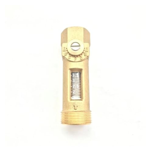 3/4"Male* 1/2" Female Mechanical Flow Meter Reading 1-3.5L/min USC-MS21TB Spring flowmeter Brass Flow reader Balancing Valve 3/4"Male* 1/2" Female Mechanical Flow Meter Reading 1-3.5L/min USC-MS21TB Spring flowmeter Brass Flow reader Balancing Valve von BIRXPMOS