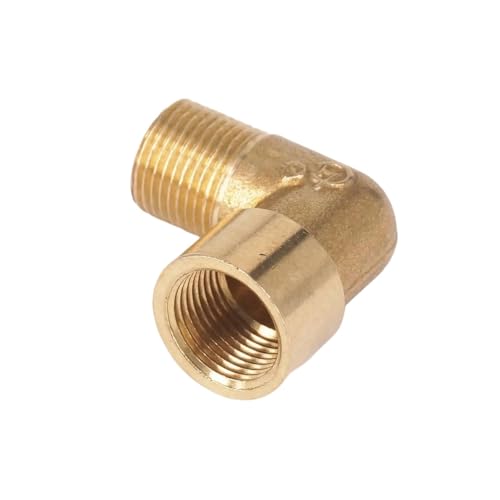 3/8" BSP Female to 3/8" BSP Male Thread 90 Deg Brass ELbow Pipe fitting Connector Coupler 3/8" BSP Female to 3/8" BSP Male Thread 90 Deg Brass ELbow Pipe fitting Connector Coupler von BIRXPMOS