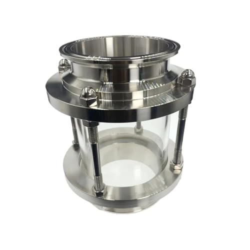 4" Tri Clamp Flow Sight Glass Diopter Fit 102mm*119mm Pipe OD SUS 304 Stainless Steel Fitting 4" Tri Clamp Flow Sight Glass Diopter Fit 102mm*119mm Pipe OD SUS 304 Stainless Steel Fitting von BIRXPMOS
