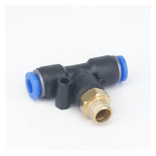 5PCS 1/8" male to Fits Tube O.D 6mm Pneumatic Tee 3 Ways Push In Connector Union Quick Release Air Fitting Plumbing 5PCS 1/8" male to Fits Tube O.D 6mm Pneumatic Tee 3 Ways Push In Connector Union Quick Release Air Fitting Plumbing von BIRXPMOS