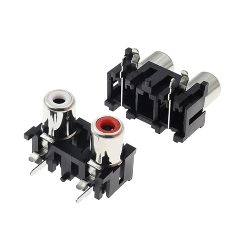 5PCS AV2-8.4-45 Accessories AV2 Hole 4Pin Horizontal Pin Seat PCB Welding Type And Video Seat von BIRXPMOS