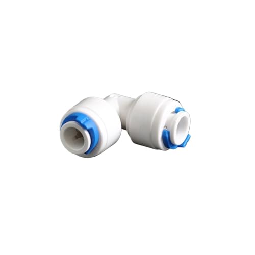 5pc 1/4" OD Tube RO Water Reverse Osmosis Aquarium System Union Elbow Connector Fitting von BIRXPMOS