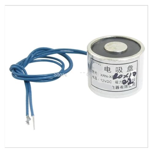BIRXPMOS 0.39" 2/5" 10mm x 10mm 200g 0.44LB 2N Sucking Sucked Disc Solenoid Lift Holding Lifting Magnet Electromagnet 12V DC BIRXPMOS 0.39" 2/5" 10mm x 10mm 200g 0.44LB 2N Sucking Sucked Disc Solenoid Lift Holding Lifting Magnet Electromagnet 12V DC von BIRXPMOS