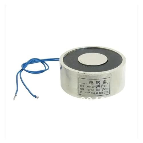 BIRXPMOS 1.9" x 0.8" 49mm x 21mm 40kg 88LB 400N Sucking Sucked Disc Solenoid Lift Holding Lifting Magnet Electromagnet 12V DC BIRXPMOS 1.9" x 0.8" 49mm x 21mm 40kg 88LB 400N Sucking Sucked Disc Solenoid Lift Holding Lifting Magnet Electromagnet 12V DC von BIRXPMOS