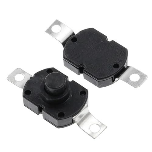 BIRXPMOS 10PCS Push Button Switch 30V 1A Flashlight Switch Lock 17X12X9.5MM Table lamp Switch Flashlight Button Switch ON-Off BIRXPMOS 10PCS Push Button Switch 30V 1A Flashlight Switch Lock 17X12X9.5MM Table lamp Switch Flashlight Button Switch ON-Off von BIRXPMOS