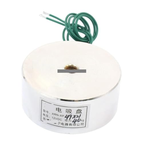 BIRXPMOS 12V 40 Kg / 88Lb Lifting Electromagnetic Magnet, Solenoid Lift Holds 49 x 21 mm BIRXPMOS 12V 40 Kg / 88Lb Lifting Electromagnetic Magnet, Solenoid Lift Holds 49 x 21 mm von BIRXPMOS