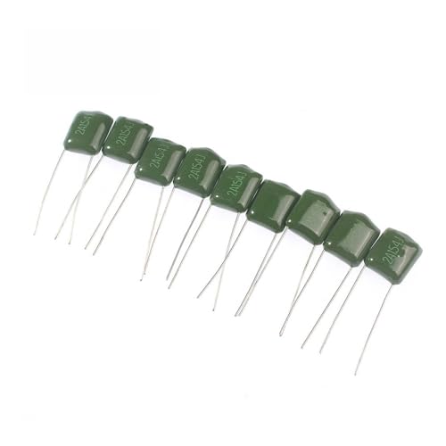 BIRXPMOS 150PCS 15 Value Polyester Film Capacitor 100V 1nF 3.9nf 47nf 100nF 2A471J 2A102J 2A392J 2A103J 2A473J 2A104J 10NF Capacitors Kit BIRXPMOS 150PCS 15 Value Polyester Film Capacitor 100V 1nF 3.9nf 47nf 100nF 2A471J 2A102J 2A392J 2A103J 2A473J 2A104J 10NF Capacitors Kit von BIRXPMOS