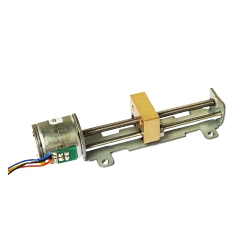 BIRXPMOS 20mm 2-Phase 4-Wire High Thrust Stepper Electronic Starter Long Linear Screw Slider Position Copper Nut DIY XYZ BIRXPMOS 20mm 2-Phase 4-Wire High Thrust Stepper Electronic Starter Long Linear Screw Slider Position Copper Nut DIY XYZ von BIRXPMOS