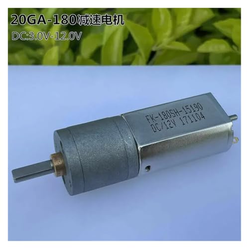 BIRXPMOS 20mm FK-180SH Gear Electronic Starter Dual Shaft DC 5V-12V 75RPM Slow Speed Large Torque Automatic Valve Lock Robot Electronic Starter BIRXPMOS 20mm FK-180SH Gear Electronic Starter Dual Shaft DC 5V-12V 75RPM Slow Speed Large Torque Automatic Valve Lock Robot Electronic Starter von BIRXPMOS