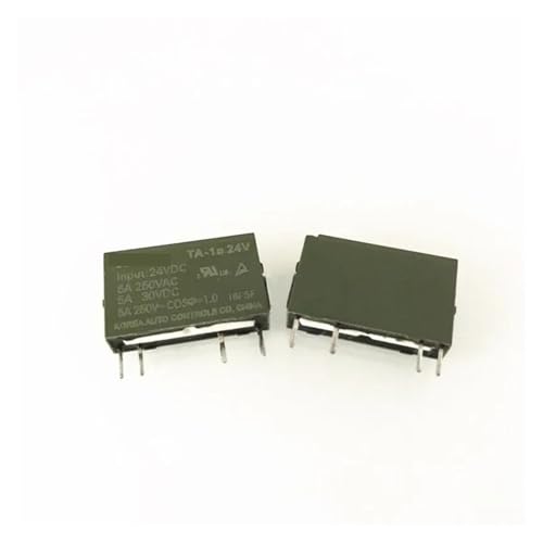 BIRXPMOS 24V Relay TA-1A 24V TA-1A24V TA-1A24VDC TA-1A-24V TA-1A-24VDC 24V 24VDC DC24V 5A 250VAC 4PIN von BIRXPMOS