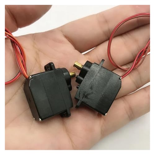 BIRXPMOS 2pcs/Lot M10 Electronic Starter Full Metal Gearbox DC 5V 3V-6V 23RPM-52RPM 5-Wire Steering Gear Precision 360 Degree for Robot Climbing Car BIRXPMOS 2pcs/Lot M10 Electronic Starter Full Metal Gearbox DC 5V 3V-6V 23RPM-52RPM 5-Wire Steering Gear Precision 360 Degree for Robot Climbing Car von BIRXPMOS