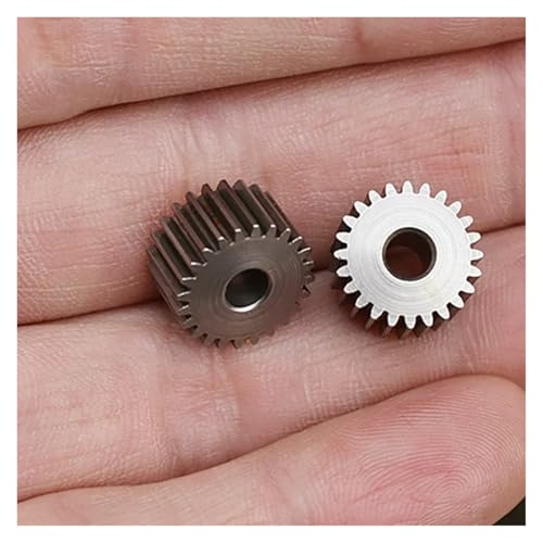 BIRXPMOS 2pcs 0.5 Modulus 24T Teeth Steel Gear Metal Transmission Gear The Inner Hole is 4.1 MM Outer Diameter 13 MM BIRXPMOS 2pcs 0.5 Modulus 24T Teeth Steel Gear Metal Transmission Gear The Inner Hole is 4.1 MM Outer Diameter 13 MM von BIRXPMOS