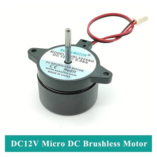 BIRXPMOS 33MM DC Brushless Electronic Starter DC 12V 3800RPM Outer Rotor Built-in Driver Silent Mute Brushless Small Fan Electronic Starter 21MM Long Shaft BIRXPMOS 33MM DC Brushless Electronic Starter DC 12V 3800RPM Outer Rotor Built-in Driver Silent Mute Brushless Small Fan Electronic Starter 21MM Long Shaft von BIRXPMOS