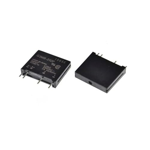 BIRXPMOS 50pcs, 5V DC-AC Solid State Relay Module G3MB-202P PCB SSR AC 240V 2A Snubber Circuit Resistor Relay Switch BIRXPMOS 50pcs, 5V DC-AC Solid State Relay Module G3MB-202P PCB SSR AC 240V 2A Snubber Circuit Resistor Relay Switch von BIRXPMOS
