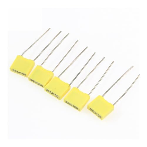 BIRXPMOS 50pcs/Lot Correction Capacitor 100V Polypropylene Film Correction Capacitors Set Pack 1nF~0.47uF 102J 332J 103J BIRXPMOS 50pcs/Lot Correction Capacitor 100V Polypropylene Film Correction Capacitors Set Pack 1nF~0.47uF 102J 332J 103J von BIRXPMOS