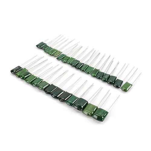 BIRXPMOS 620pcs/lot 100V Polyester Film Capacitor 31 Values Fixed Capacitor 2A102J-2A822J Set of capacitors Electronic Components BIRXPMOS 620pcs/lot 100V Polyester Film Capacitor 31 Values Fixed Capacitor 2A102J-2A822J Set of capacitors Electronic Components von BIRXPMOS