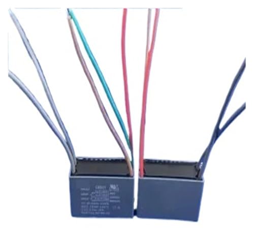 BIRXPMOS CBB61 Ceiling Fan Capacitor 4.5uf+6uf+6uf 5 Wire 250V 5 Speed Starting Capacitor von BIRXPMOS