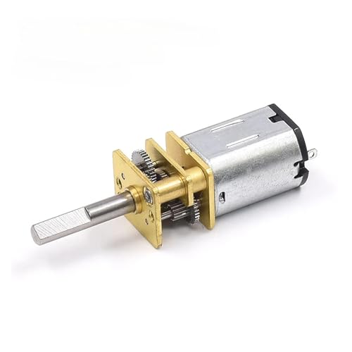 BIRXPMOS GA12-N20 Full Metal Gearbox Gear Electronic Starter DC 3V 3.7V 5V 6V 124RPM Slow Speed Engine von BIRXPMOS