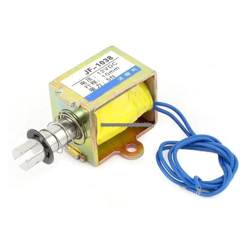 BIRXPMOS JF-1038 DC 12V 10mm 5N Pull Open Shape Coil DC Solenoid Electromagnet Actuator BIRXPMOS JF-1038 DC 12V 10mm 5N Pull Open Shape Coil DC Solenoid Electromagnet Actuator von BIRXPMOS