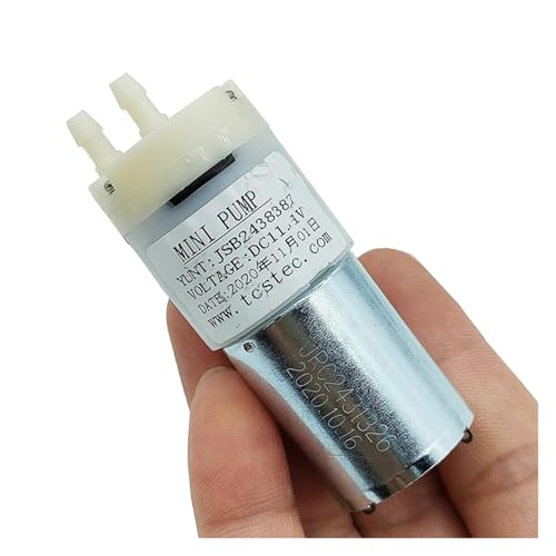 BIRXPMOS JSB2438 370 Water Pump DC 6V-12V Large Flow Small Diaphragm Self-Priming Suction Water Pump DIY Dispenser Tea Table von BIRXPMOS