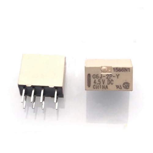 BIRXPMOS Relay G6J-2P-Y 4.5VDC G6J-2P-Y-4.5VDC 4.5VDC DC4.5V 8PIN von BIRXPMOS