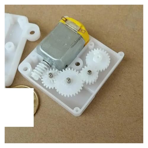 BIRXPMOS Worm Gearbox Gear Electronic Starter DC 3V-5V 250RPM Slow Speed Swing Arm Gearbox DIY Toy Accessories Model BIRXPMOS Worm Gearbox Gear Electronic Starter DC 3V-5V 250RPM Slow Speed Swing Arm Gearbox DIY Toy Accessories Model von BIRXPMOS