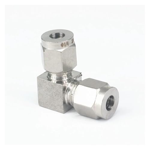 Fit Tube O/D 1/4" Equal Elbow 304 Stainless Ferrule Pneumatic Air Compression Fitting Fit Tube O/D 1/4" Equal Elbow 304 Stainless Ferrule Pneumatic Air Compression Fitting von BIRXPMOS