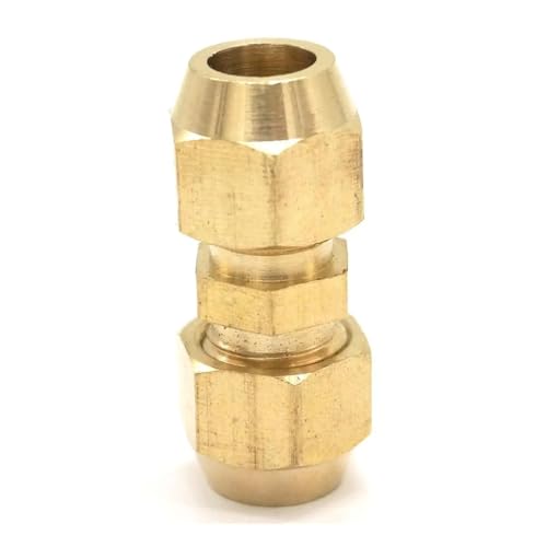 Flare Tube OD 8mm Equal Nuts M12x1.25 Brass Flare Male Connector Tube Pneumatic Fitting Flare Tube OD 8mm Equal Nuts M12x1.25 Brass Flare Male Connector Tube Pneumatic Fitting von BIRXPMOS