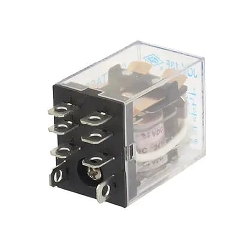 JQX-13F DC 24V Coil 8 Pin DPDT Green LED Indicator Power Relay 5A 240VAC 28VDC JQX-13F DC 24V Coil 8 Pin DPDT Green LED Indicator Power Relay 5A 240VAC 28VDC von BIRXPMOS