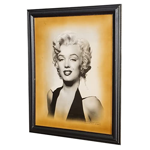 BISCOTTINI INTERNATIONAL ART TRADING Kekse Bild Marylin Monroe 66 x 56 cm | Vintage-Gemälde aus Holz | Wandbilder mit Fotodruck | Marilyn Monroe Bild von Biscottini