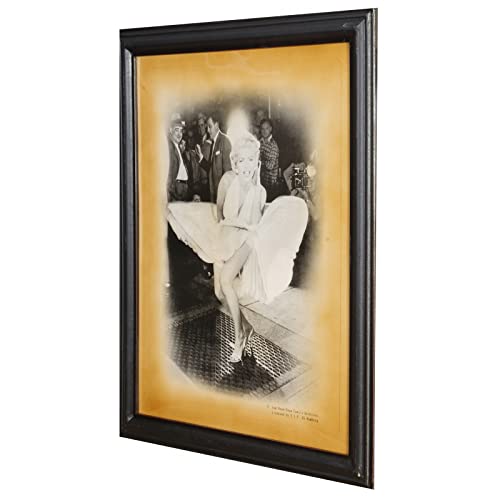 BISCOTTINI INTERNATIONAL ART TRADING Kekse Bild Marylin Monroe 66 x 56 cm | Vintage-Gemälde aus Holz | Wandbilder mit Fotodruck | Marilyn Monroe Bild von Biscottini