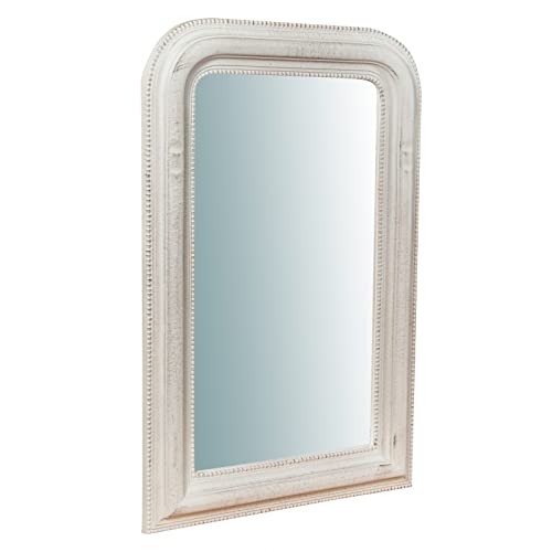 Biscottini Vintage-Spiegel 80 x 50 cm | Wandspiegel für Badezimmer und Schlafzimmer | Eingangsspiegel von Biscottini