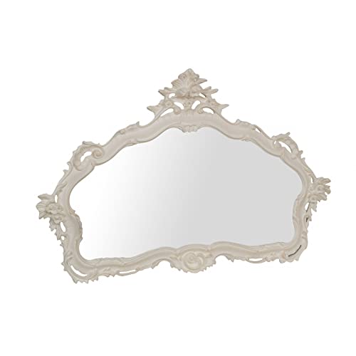 BISCOTTINI INTERNATIONAL ART TRADING Shabby Chic Wandspiegel 111 x 71 cm | Dekorative Wandspiegel | Eingangsspiegel BISCOTTINI INTERNATIONAL ART TRADING Shabby Chic Wandspiegel 111 x 71 cm | Dekorative Wandspiegel | Eingangsspiegel von Biscottini