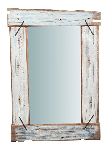 Biscottini Vintage Spiegel 63x93x2 cm | Wandspiegel aus Massivholz | Badezimmerspiegel und Spiegel Schlafzimmer | Vintage Wandspiegel von Biscottini