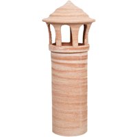 100% Made in Italy Terrakotta Schornstein Topf vollständig handgefertigt Made in Italy von BISCOTTINI